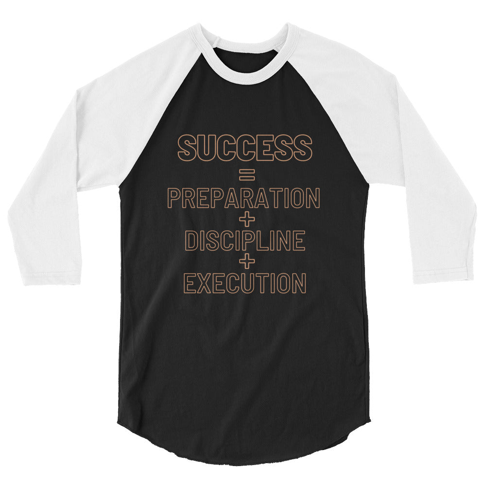 SUCCESS Women's 3/4 Sleeve Raglan Shirt