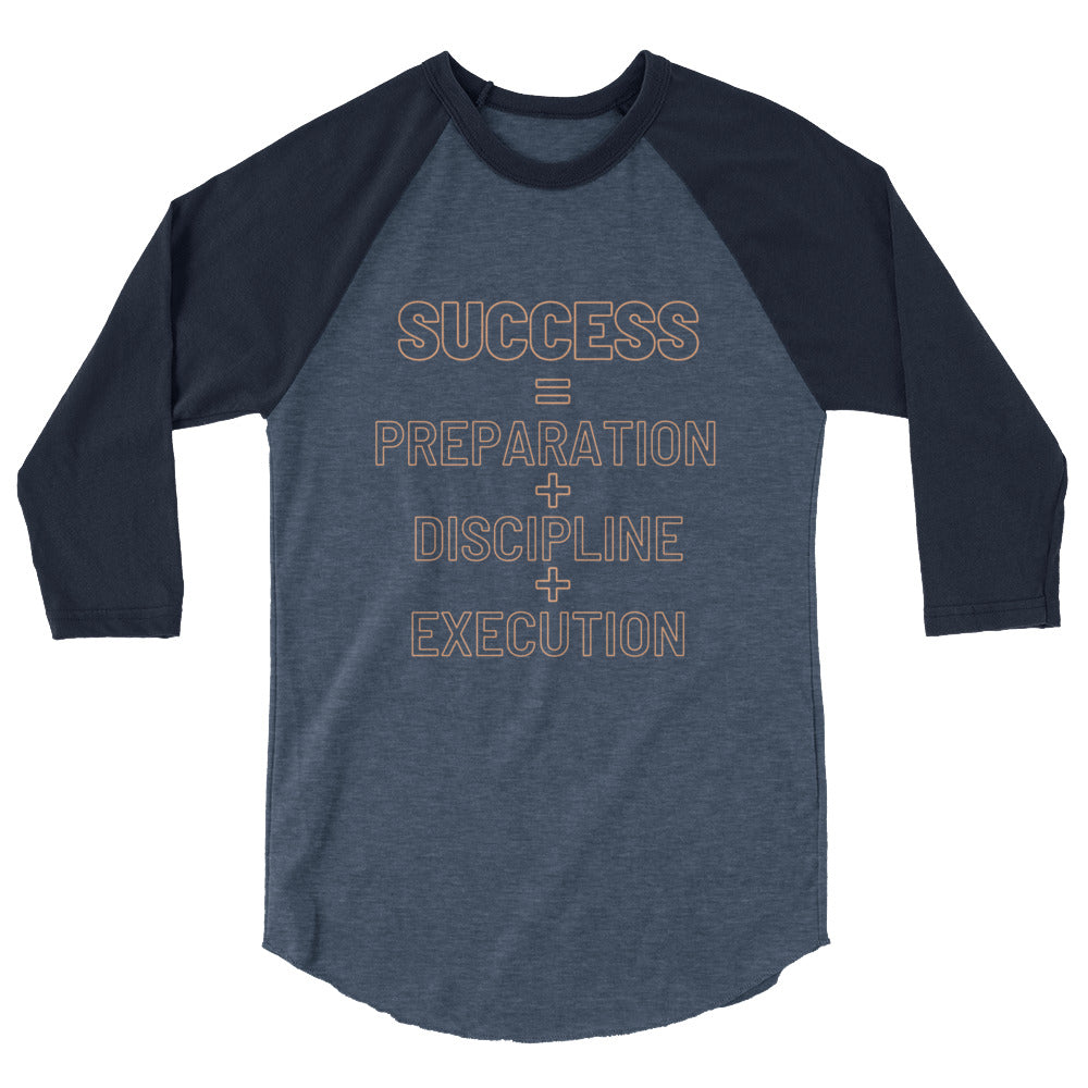 SUCCESS Women's 3/4 Sleeve Raglan Shirt