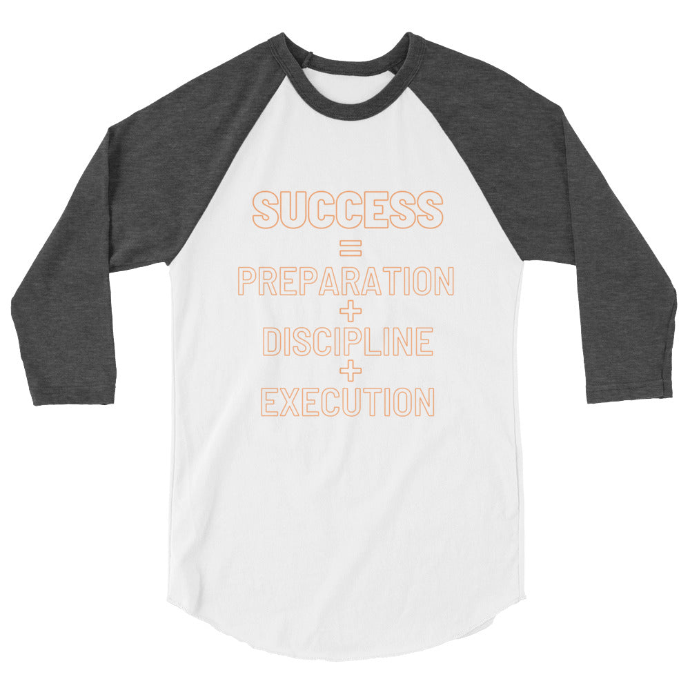 SUCCESS Women's 3/4 Sleeve Raglan Shirt