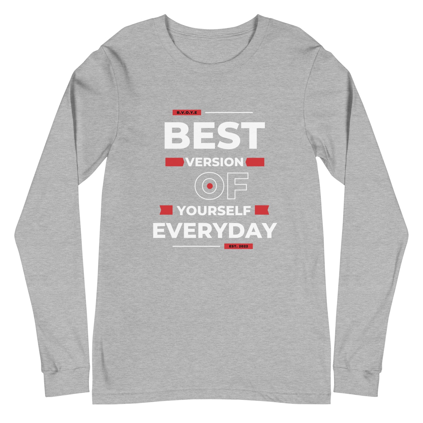 Best Version Of Yourself Unisex Long Sleeve Tee