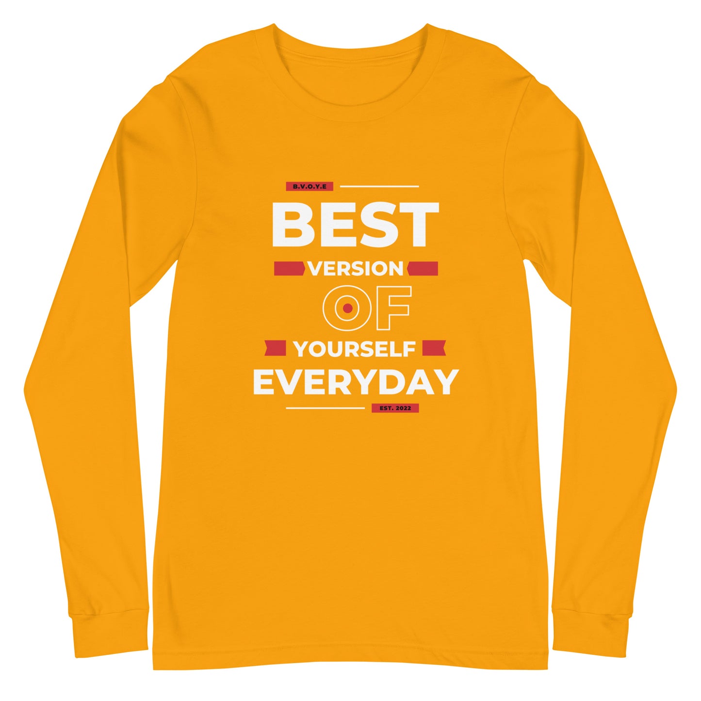 Best Version Of Yourself Unisex Long Sleeve Tee