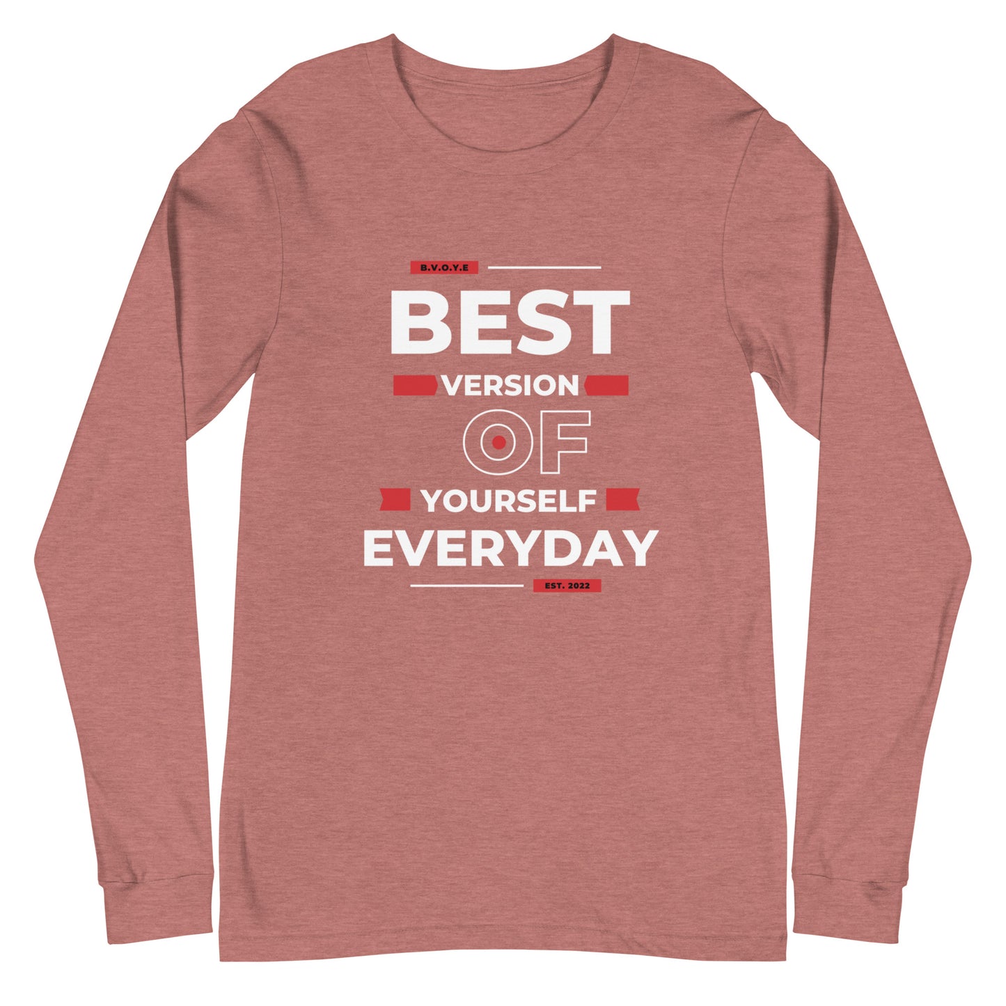 Best Version Of Yourself Unisex Long Sleeve Tee