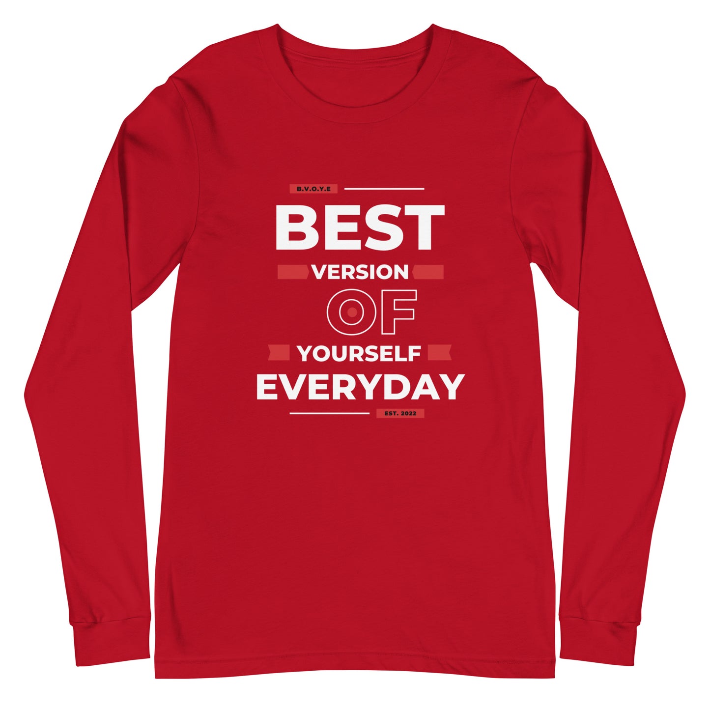 Best Version Of Yourself Unisex Long Sleeve Tee